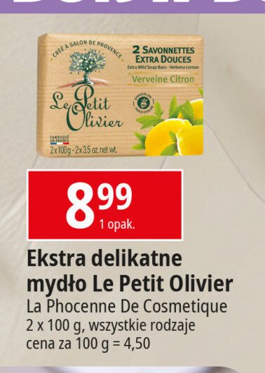 Mydło verveline citron Le petit olivier promocja