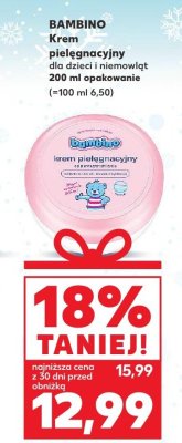 Krem pielęgnacyjny dla dzieci i niemowląt 200 ml promocja w Kaufland