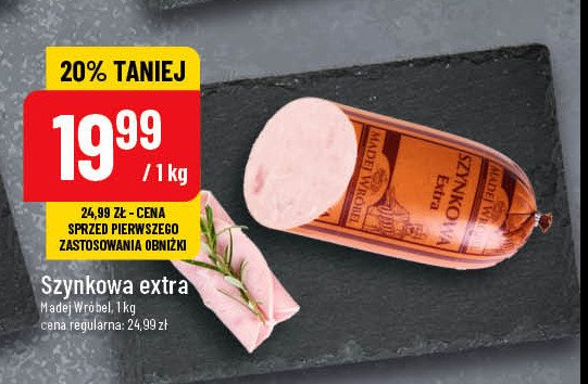 Szynkowa extra Madej & wróbel promocja