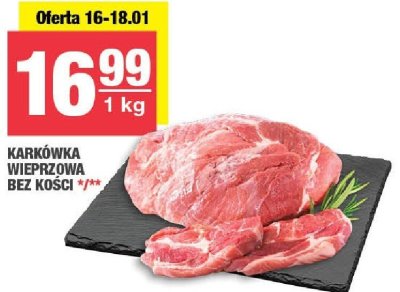 Karkówka wieprzowa bez kości SPAR promocja