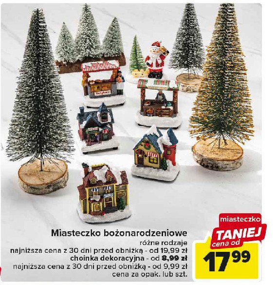 Miasteczko bo偶onarodzeniowe promocja
