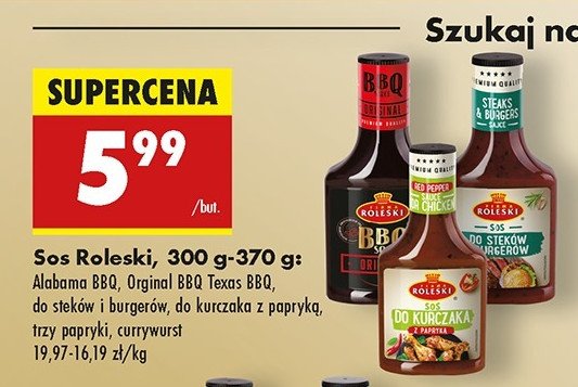 Sos bbq alabama style Roleski promocja