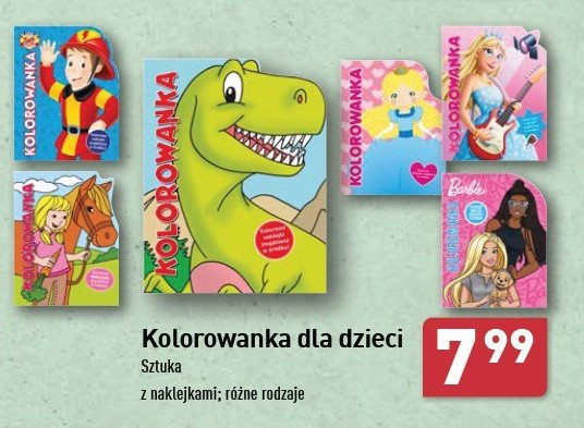 Kolorowanka dinozaury promocja