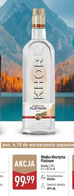 Wódka promocja w Aldi