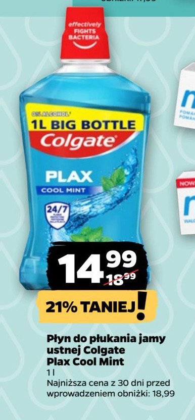 Płyn do ust cool mint Colgate plax promocja