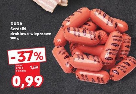 Serdelki drobiowo-wieprzowe Silesia duda promocja w Kaufland