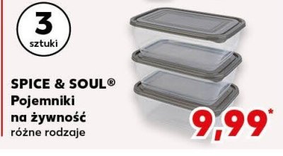 Pojemniki na żywność różne rodzaje promocja w Kaufland