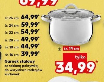 Garnek 24 cm promocja