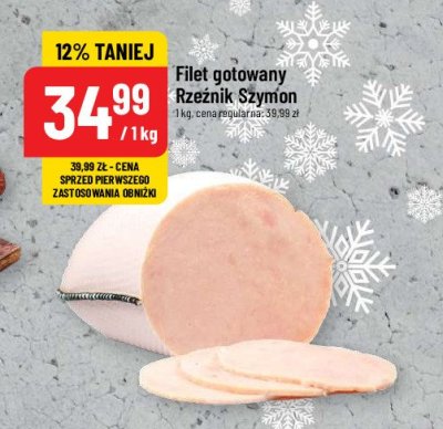 Filet gotowany Rzeźnik szymon poleca promocja