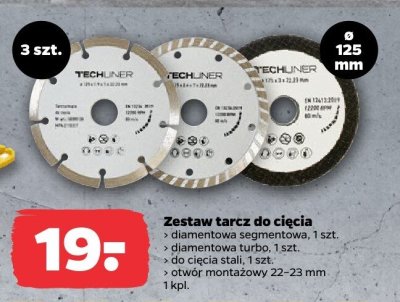 Zestaw tarcz do cięcia promocja w Netto