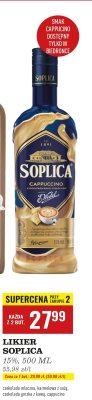 Likier Soplica czekolada gorzka z kawą, 500 ml promocja w Biedronka