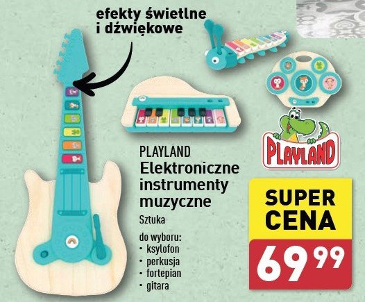 Fortepian Playland promocja w Aldi