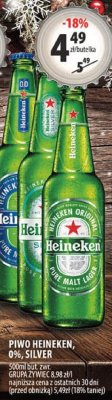 Piwo Heineken, 0%, Silver promocja w Arhelan