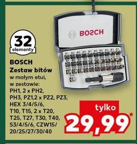 Zestaw bitow Bosch promocja