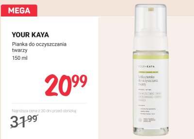 Pianka do oczyszczania twarzy promocja w Rossmann