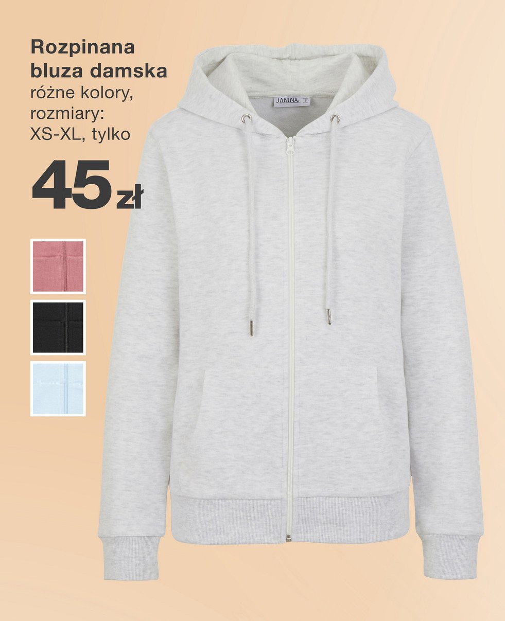 Bluza damska rozpinana promocja