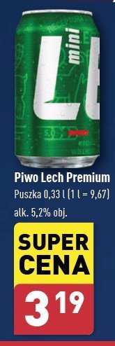 Piwo Lech Premium promocja w Aldi