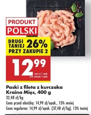 Paski z fileta kurczaka Kraina mi臋s promocja