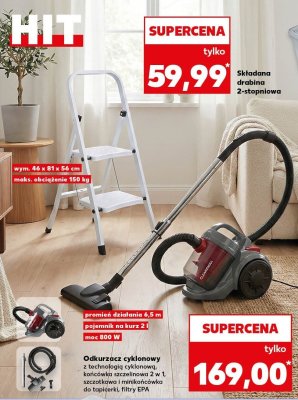 Składana drabina 2-stopniowa promocja w Kaufland