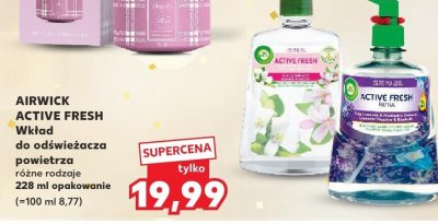 Wkład do odświeżacza powietrza Active Fresh  różne rodzaje promocja w Kaufland