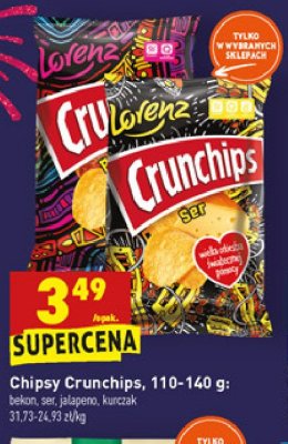 Chipsy jalapeno & cream Crunchips wow Crunchips lorenz promocja
