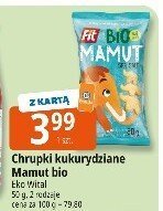 Chrupki kukurydziane Mamut bio Bio Planet promocja w Leclerc