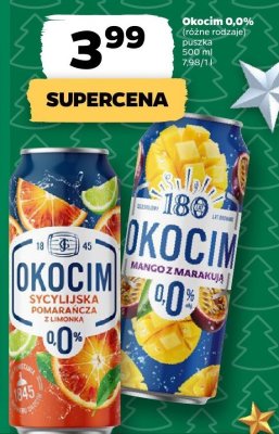 Okocim 0,0% (różne rodzaje) promocja w Netto