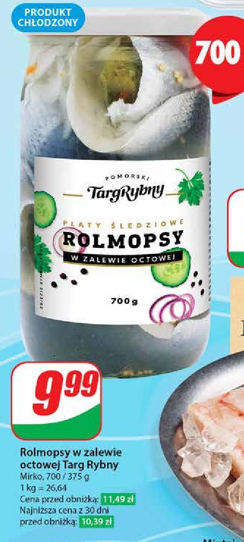 Rolmopsy w zalewie octowej Pomorski targ rybny promocja