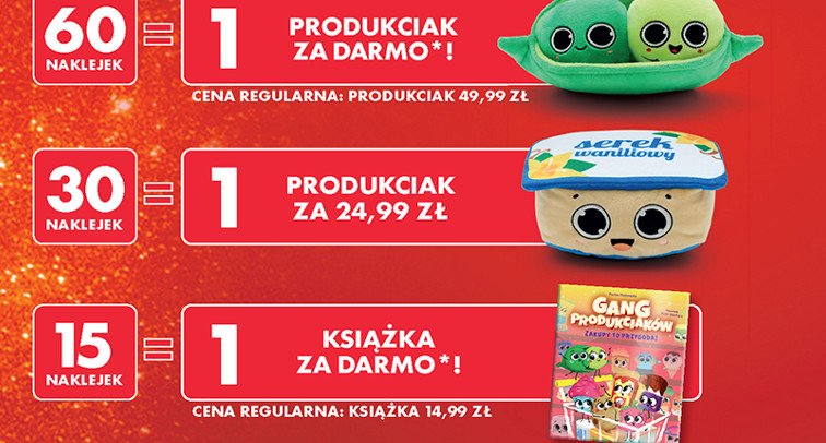 Produkciak groszek promocja