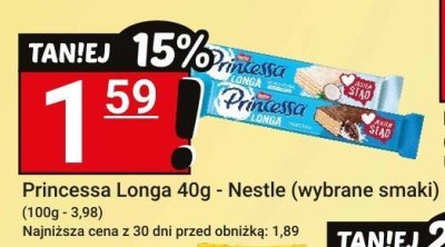 Princessa Longa 40g - Nestle (wybrane smaki) promocja w Hitpol