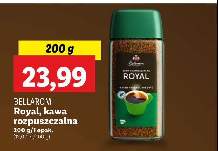 Kawa Bellarom royal promocja