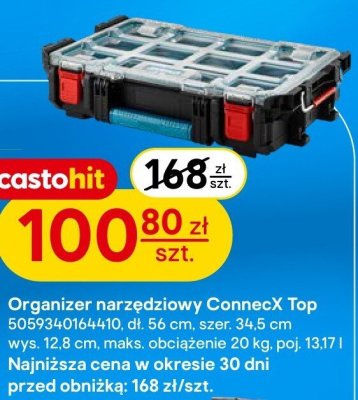 Organizer narzędziowy ConnecX Top Erbauer promocja w Castorama