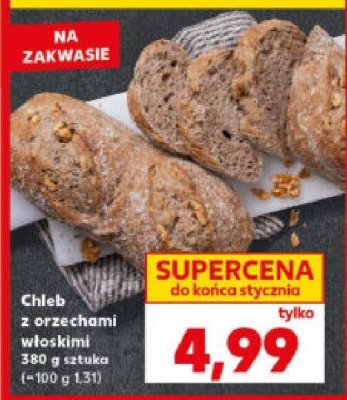 Chleb z orzechami włoskimi promocja w Kaufland