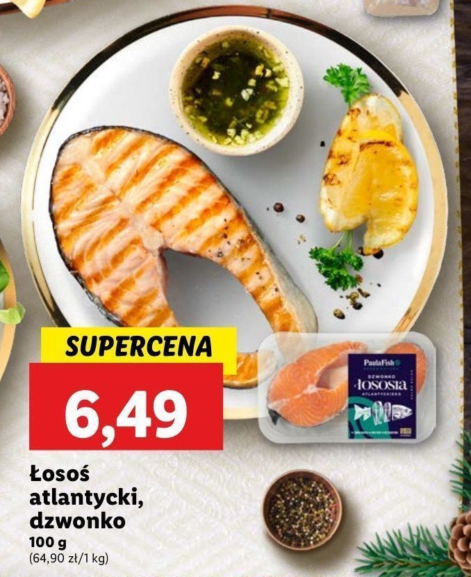 Łosoś atlantycki dzwonko promocja