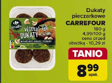 Dukaty z pieczarkami Carrefour sensation promocja