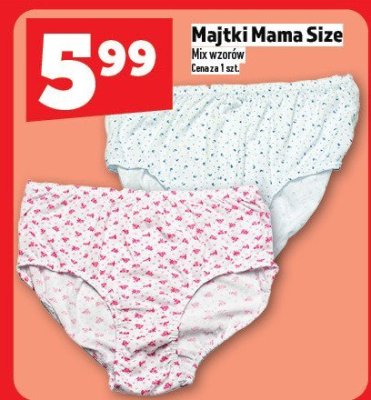 Majtki Mama Size promocja w TOPAZ