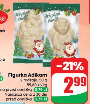 Figurka Mikołaj promocja w Dino