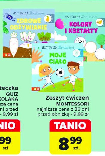 Montessori - kolory i kształty promocja