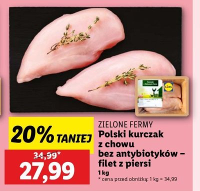 Filet z piersi kurczaka promocja