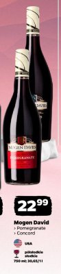 Wino Mogen David Pomegranate promocja w Netto