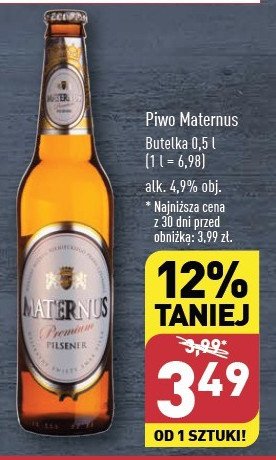 Piwo Maternus promocja