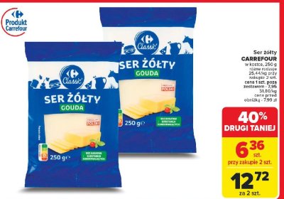 Ser gouda Carrefour promocja