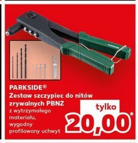 Zestaw szczypiec do nitów Parkside promocja w Kaufland