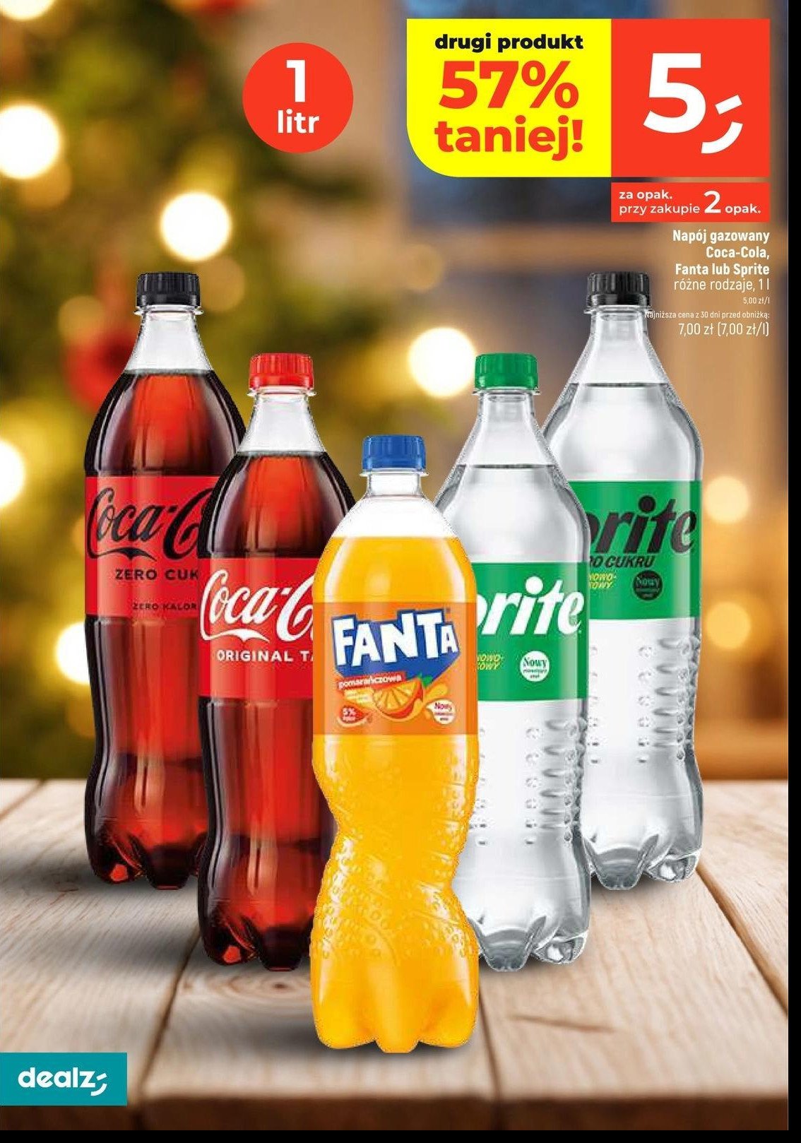 Napój Coca-cola promocja w Dealz