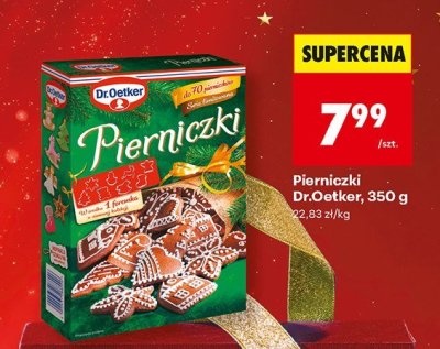 Pierniczki Dr.Oetker 350 g promocja w Biedronka