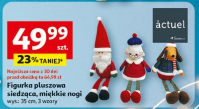 Figurka pluszowa serca, miękkie nogi promocja w Auchan