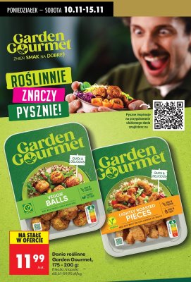 Danie roślinne Garden Gourmet, 175-200 g: fileciki, klopsiki promocja w Biedronka