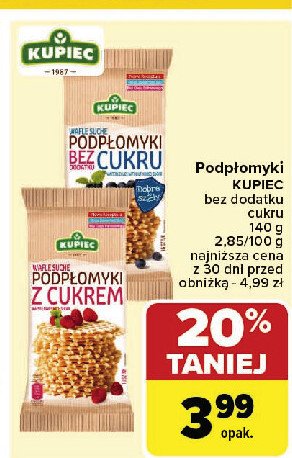 Podpłomyki z cukrem Kupiec promocja w Carrefour Market