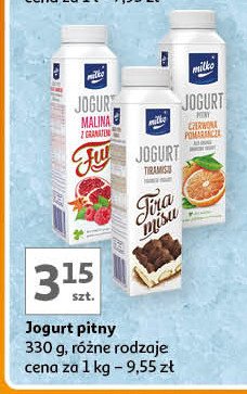 Jogurt tiramisu Milko promocja