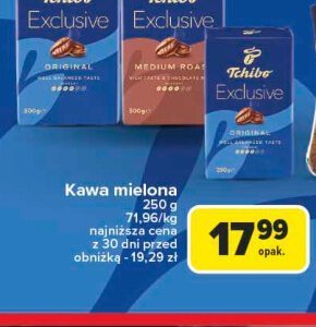 Kawa Tchibo Exclusive promocja w Carrefour